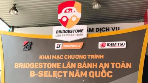 Bình Dương: Đại lý Bridgestone B-select Năm Quốc 